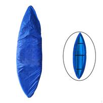 Kayak Cover Canoe Boat Dust for Outdoor Canoeing Kayaking Water Sports for 3.6m to 4m Boat blue