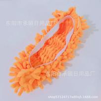 Chenier shoe cover, lazy mopping shoe cover, cleaning and wiping slipper cover. One size oranžinė