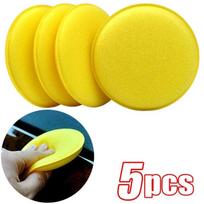 Car Round High Density Waxing Polish Sponges Foam Applicator Pads Curing and Polishing Sponges Auto Cleaning Tools Accessories