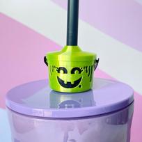 Straw Toppers Halloween Buckets,Halloween Straw Cover Cap For Cup,Ghost Pumpkins Straw Accessories For Home Party Accessories One Size žalia