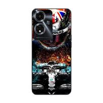 Coque pour Oppo A59 5G lewis hamilton mercedes 44 Maniacase juoda