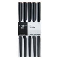 5 Pairs Fiberglass Chopsticks Heat Resistant Anti-slip Food Grade Dishwasher Safe Hot Pot Chinese Chopsticks Kitchen Supplies