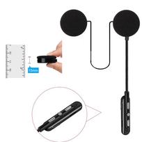Plonos motociklo Bluetooth ausinės – itin lengvos 41 g, 8,5 mm ploni garsiakalbiai, lengvas montavimas Thick Horn 15mm white