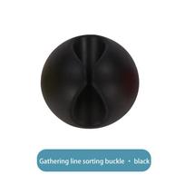 Cable Winder Earphone Cable Organizer Desktop Wire Storage Charger Cable Cord Holder Clips For Phone Charging USB Cable ARI raudona