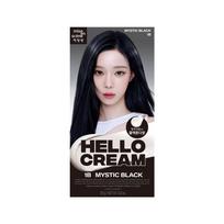 Pasirinkite 1 iš 9 tipų Mise-en-scène New Hello Cream, #1 plaukų dažų 1B Mystic Black