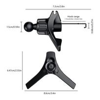 Phone Holder Car Cell Phone Mount Cradle For Car Accessories Air Vent Rotatable Cell Phone Auto Mount Mobile Support For The Car