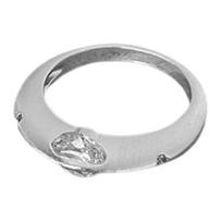 Anxiety Planet Spinner Ring Planet Shape Cubic Zirconia Decor Metal Smooth Surface