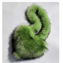 Europe And The United States Love Bag Imitation Raccoon Fur Fur Plush Large-capacity Crossbody Bag Shoulder Bag