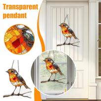 Mažų gyvūnų akriliniai saulės gaudyklės plokščias pakabukas, namų lauko sodo kiemo pakabinamos dekoracijos ornamentai One Size