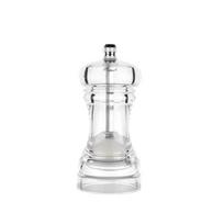Transparent Pepper Grinder Salt Mill Machine Crusher Spice Grinding Handheld Seasoning Containers Bottle Gadgets white