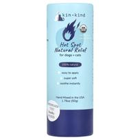 Kin+Kind, Hotspot Natural Relaxant, for dogs and cats, coconut oil, fennel, 50 g (1.76 oz) white