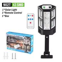 Upgrade Powerful Solar Led Lights Outdoor Solar Lamp With Motion Sensor Waterproof Solar Garden Light Street Yard Lantern 43SMD 3000MAH