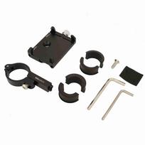 GUB Aluminum Alloy Adjustable Bike Bicycle Phone Holder Handlebar Clip Stand Support (Black)