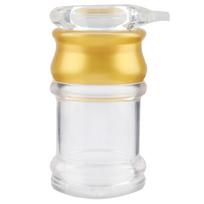 Akrilo Skaidrus ir Auksinis Aliejaus Butelis Skystų Prieskonių Indelis Sojų Padažo Acto Indelis Virtuvė (XL) Medium 4.75L beige