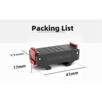 Camera Adapter Base for DJI Osmo Action 5 Pro/Action 4/Action 3 Magnetic Cold Shoe Gimbal Quick Release Expansion Base Accessory Universal