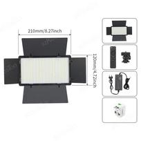 RGB LED Fotografo Vaizdo Šviesos Panelė Apšvietimas Foto Studijos Lempos Rinkinys Filmavimui Tiesioginėms Transliacijoms YouTube Tiktok Su Trikoju Stovu