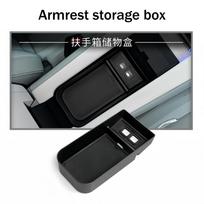 Armrest Storage Box Central control storage box For Polestar 4 2025 2025 Cup Holder Lower Layer Tray Organizer Accessories