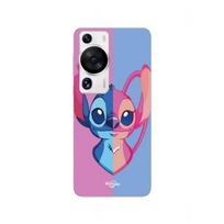 Coque Huawei P60 Pro STITCH ET ANGEL BLEU ET ROSE Maniacase