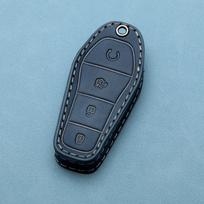 BYD Song Plus/Han DMI/Tang/New Energy Destroyer 05/Song Pro Car Key Cover - High-End Bag and Buckle BYD E model single leather case