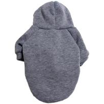 Trendy Autumn & Winter Antifreeze Sweatshirt for Cats and Dogs M pilka