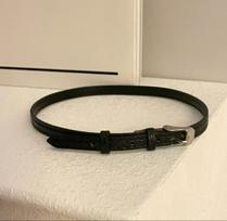 Simple And Versatile Black Belt Buckle Choker Collar Women'S Thin Niche Hottie Punk Neck Chain Leather Neck Autumn And Winter