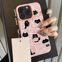 Telefono dėklas, skirtas „iPhone 11 13 XR XS Max“ dėklas iPhone 16 Pro Max rožinė