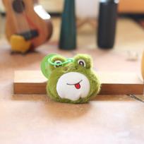 Miela maža varlė monetų piniginė pakabukas pliušinis žaislas lėlė kačiukas krepšio pakabinamas raktų pakabukas lėlė 12cm