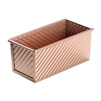 Loaf Pan Bakeware Mold Molds Cover Rectangular Baking Non-sticky Coating Heighten Thicken Pans Holder for Bread Cake Pastry type 5 beige