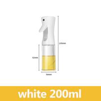 Oil Spray Bottle Kitchen BBQ Cooking Dispenser Camping Baking Empty Vinegar Soy Sauce Sprayer Seasoning Containers 200/300/500ml white
