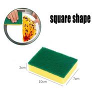 Highly Absorbent Dishwashing Sponge Kitchen Clean Rub Pot Rust Focal Stains Sponge Removing Kit Home Cleaning Brush Sponges 2PCS
