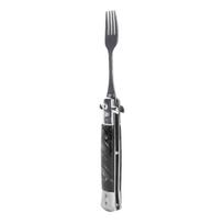Folding Spring Camping Fork One Button Flick 304 Stainless Steel Pocket Size Automatic Spring L juoda
