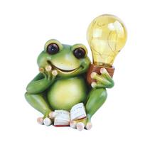 Solar Animal Ornament Light Simulation Cute Night Light Resin Room Decoration Lamp
