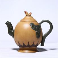 340ml Elegantiškas Yixing Purpurinio Molio Arbatinukas Rankų Darbo Jade Pile Puodas Neapdoroto Rūdo Sekcijos Purvas Žalias Purvas Virdulys Zisha Arbatos Rinkinys Kolekcija Dovana