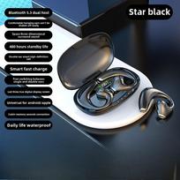 Bone Conduction Wireless Bluetooth Headphones Do Not Fit The Ear 5.3 Hanging Ear Motion juoda