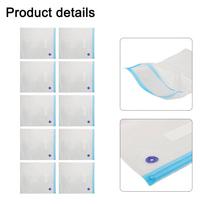 300x340 mm skaidrūs vakuuminiai maišeliai įvairiems 3D spausdintuvų siūlams 10pcs white