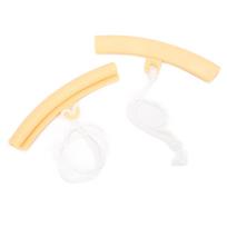 2pcs Wheel Rim Edge Protector Soft Plastic Light Brown Tire Changing Guard Rim Saver for