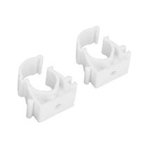 20pcs 16202532mm PPR Water Pipe Clamp Gas Pipe Fixed Buckle with Screws (16mm) white