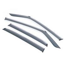 4Pcs Window Visor Vent Sun Rain Shade Deflector Guard Fit for Honda Jazz Fit 2020+