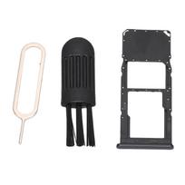 SIM Card Tray Slot Holder Practical SIM Card Tray Replacement with Open Eject Pin for Samsung black