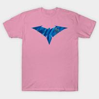 T Shirt Women Nightwing X Robin Harajuku Print Kawaii Tshirt Summer Short Sleeve Female T-Shirt Top Tee 4XL blue