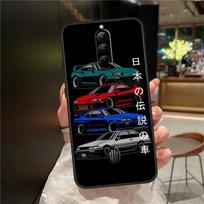 JDM Legend Drift Car Case For ZTE Nubia Red Magic 8 Pro 8S Pro Plus RedMagic 9 Pro Plus 6 7 6S 7S 6R 5S 5G Cover Red Magic 7 brown