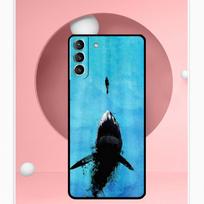 Shark Ocean Fish Case For Samsung Galaxy S24 S23 Ultra S22 S20 FE S21 FE Note 10 20 S8 S9 S10 Plus Cover Note 20 Ultra
