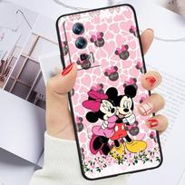 Pink Minnie Mouse For Xiaomi Redmi 9A 9C 9AT 10C 9 9T 10 12C 13C 8 12 K60 A1 K50 K40 5G Black Funda Phone Case Redmi 9AT beige