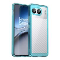 For OnePlus Nord 4 5G Case For OnePlus Nord 4 Cover Colorful Soft Edge Silicone Transparent Shockproof Bumper For OnePlus Nord 4 For OnePlus Nord 4 ežero mėlyna spalva
