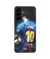 Case - Maniacase - Samsung Galaxy A56 - Silicone - Football Superstar - Black juoda