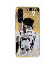 Case - Maniacase - Samsung Galaxy A56 - Vinicius JR - Silicone - Soft juoda