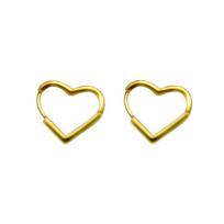Hollow Love Earbuds Heart-shaped Earrings Temperament Retro Sweet Beauty Simple Design Earrings