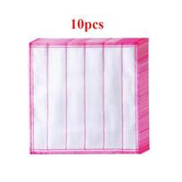 Indų šluostė Sustorinta indų šluostė Virtuvės valymo skuduras Indų rankšluostis 10PCS white