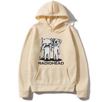 Mada Rokas Grupė RADIOHEAD Spausdinti Džemperiai Vyrams Moterims Didelio Dydžio Mados Džemperiai Unisex Harajuku Gotikiniai Viršūnės S