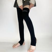 Socks Step on Feet To Keep Warm Over Knees and Legs Autumn and Winter One Size juoda